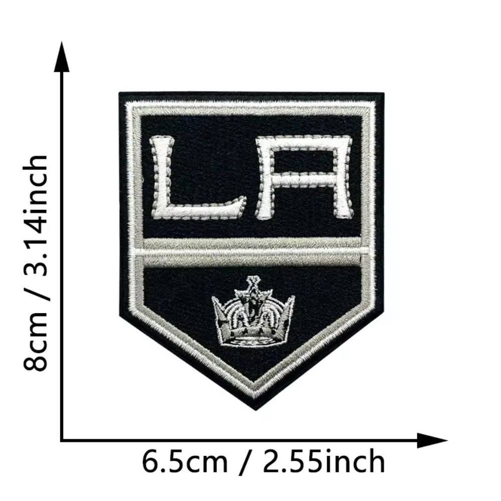 Los Angeles Kings NHL Patches DIY HOCKEY All Teams Embroidered California